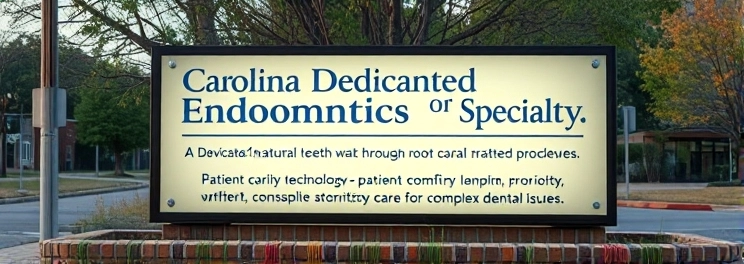 Carolina Endodontics Specialty - Professional dental clinic exterior with modern facilities