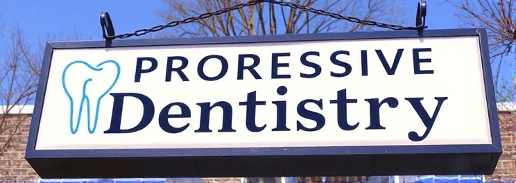 Progressive Dentistry - Professional dental clinic exterior with modern facilities