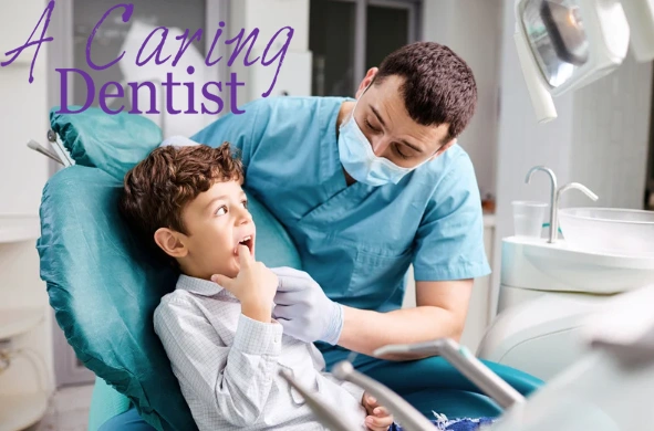 A Caring Dentist - Professional dental clinic exterior with modern facilities