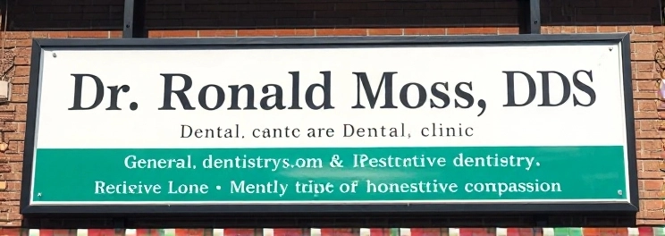 Dr. Ronald Moss, DDS - Professional dental clinic exterior with modern facilities