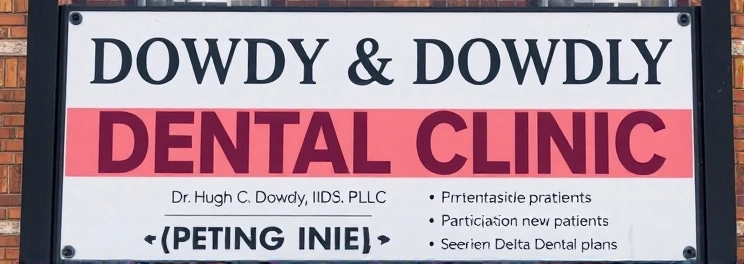 Dowdy & Dowdy - Professional dental clinic exterior with modern facilities