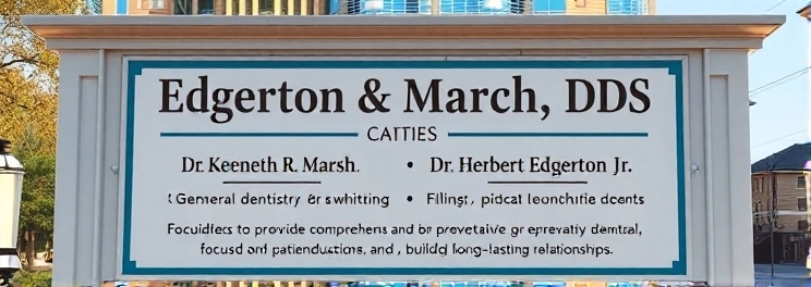 Edgerton & Marsh, DDS - Professional dental clinic exterior with modern facilities