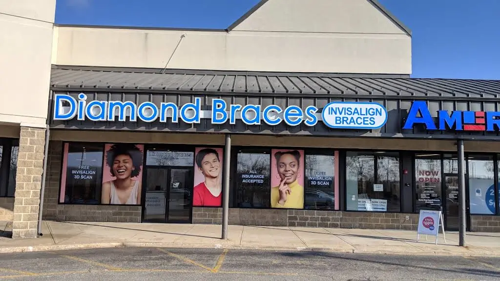 Diamond Braces - Professional dental clinic exterior with modern facilities