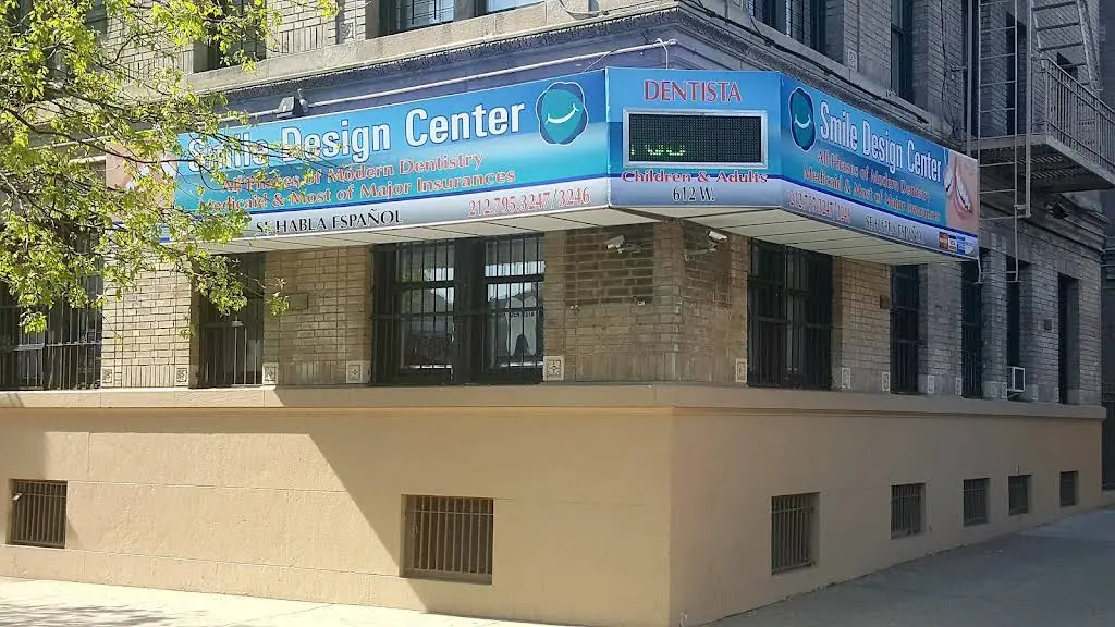 Smile Design Center - Professional dental clinic exterior with modern facilities