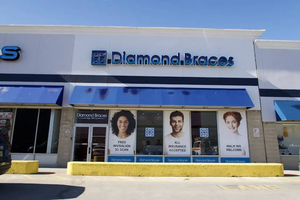 Diamond Braces - Professional dental clinic exterior with modern facilities