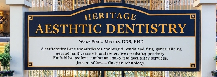 Heritage Aesthetic Dentistry - Professional dental clinic exterior with modern facilities