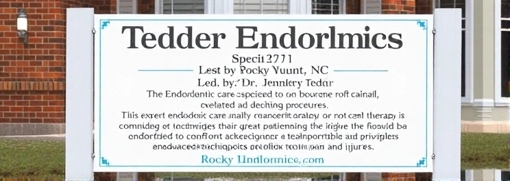Tedder Endodontics - Professional dental clinic exterior with modern facilities