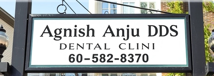 Agnish Anju DDS - Professional dental clinic exterior with modern facilities