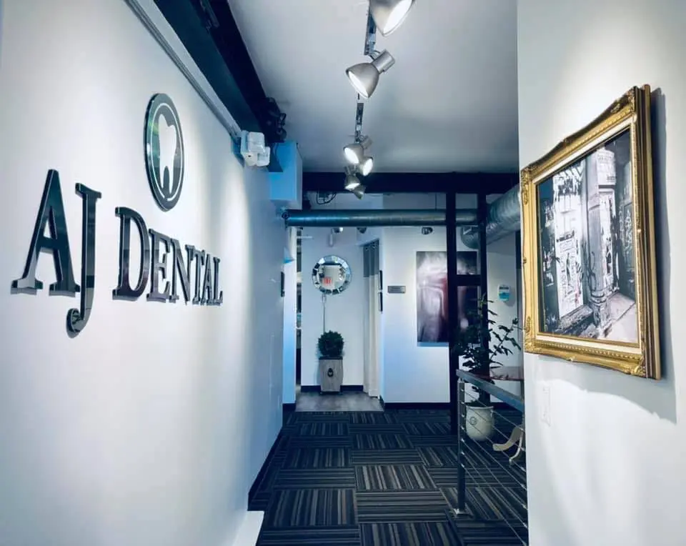 AJ Dental - Professional dental clinic exterior with modern facilities