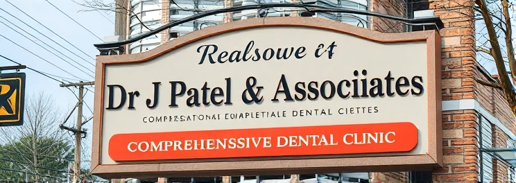 Dr J C Patel & Associates - Professional dental clinic exterior with modern facilities