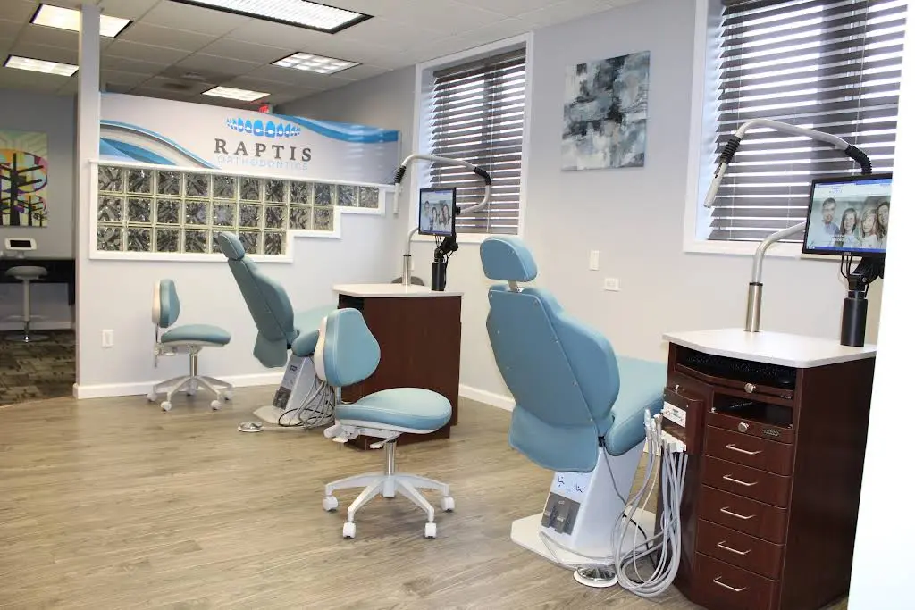 Raptis Orthodontics - Professional dental clinic exterior with modern facilities