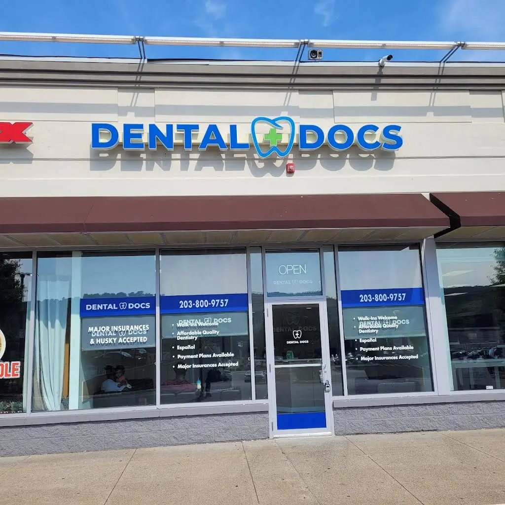 Dental Docs - Professional dental clinic exterior with modern facilities