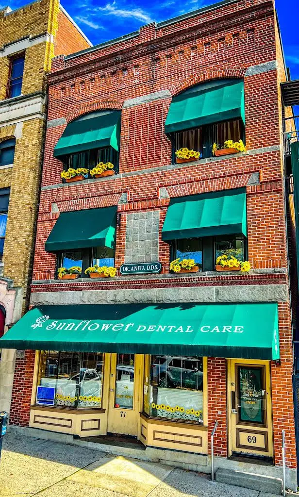 Sunflower Dental Care - Professional dental clinic exterior with modern facilities