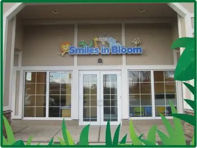 Smiles in Bloom Pediatric Dentistry - Professional dental clinic exterior with modern facilities