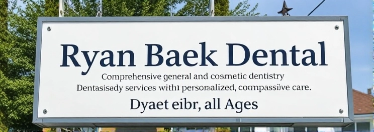 Ryan Baek Dental - Professional dental clinic exterior with modern facilities