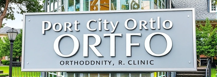 Port City Ortho - Professional dental clinic exterior with modern facilities