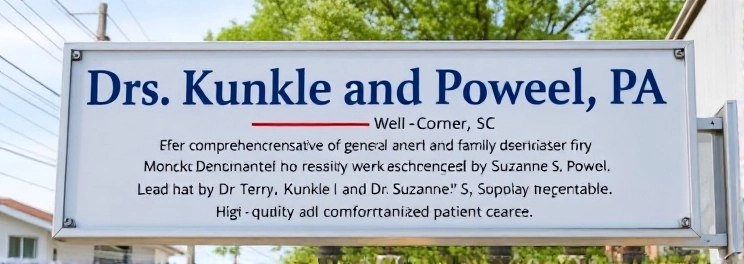 Drs. Kunkle and Powell, PA - Professional dental clinic exterior with modern facilities