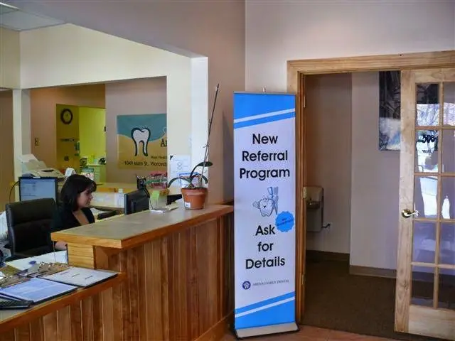 Arena Family Dental - Professional dental clinic exterior with modern facilities