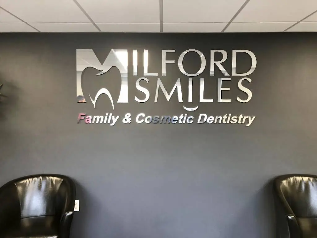 Milford Smiles - Professional dental clinic exterior with modern facilities