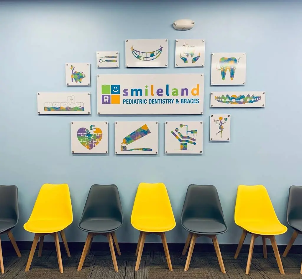 Smileland Pediatric Dentistry & Braces - Professional dental clinic exterior with modern facilities
