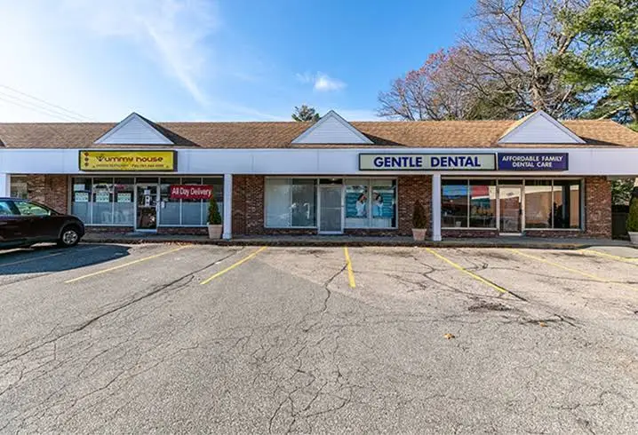 Gentle Dental Stoughton - Professional dental clinic exterior with modern facilities