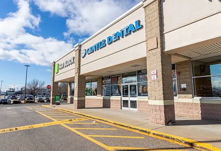 Gentle Dental Brockton - Professional dental clinic exterior with modern facilities