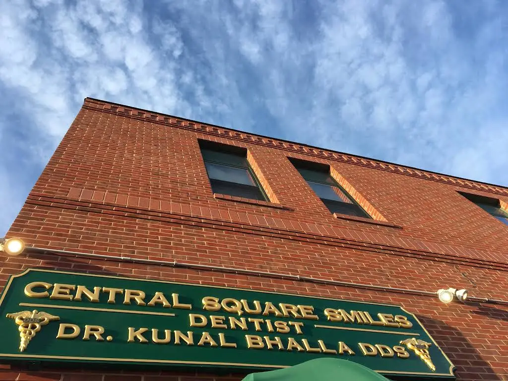 Central Square Smiles - Professional dental clinic exterior with modern facilities