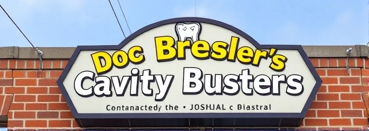 Doc Bresler's Cavity Busters - Professional dental clinic exterior with modern facilities