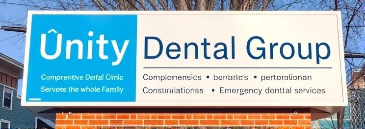 Unity Dental Group - Professional dental clinic exterior with modern facilities