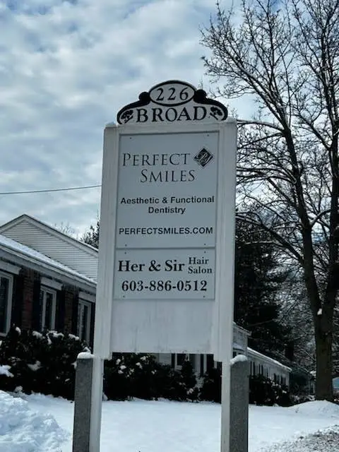 Perfect Smiles - Professional dental clinic exterior with modern facilities