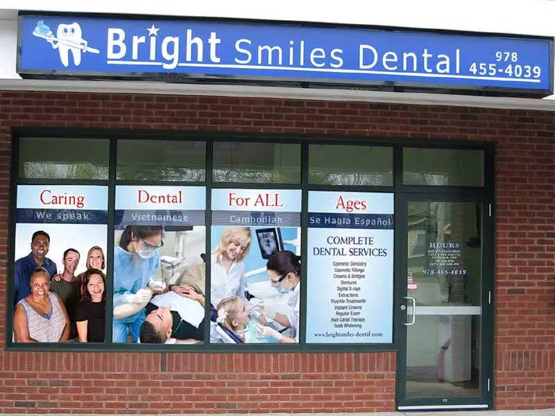 Bright Smiles Dental - Professional dental clinic exterior with modern facilities