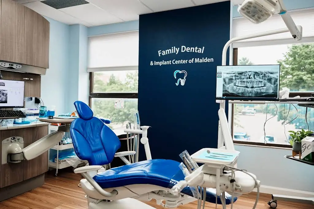 Family Dental and Implant Center of Malden - Professional dental clinic exterior with modern facilities