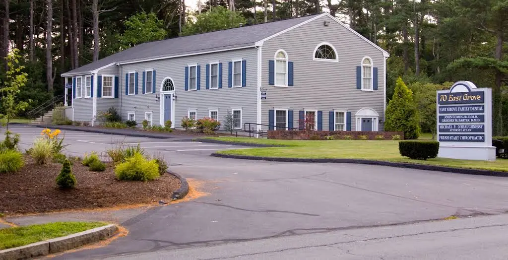 East Grove Family Dental - Professional dental clinic exterior with modern facilities