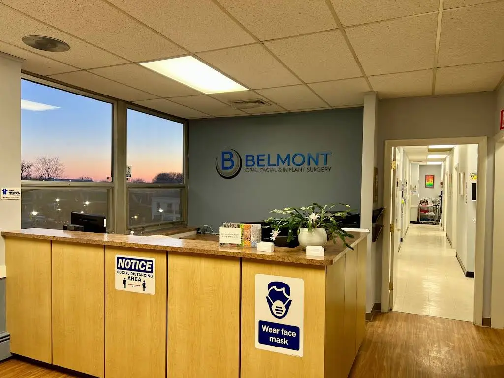 Belmont Oral, Facial & Implant Surgery - Professional dental clinic exterior with modern facilities