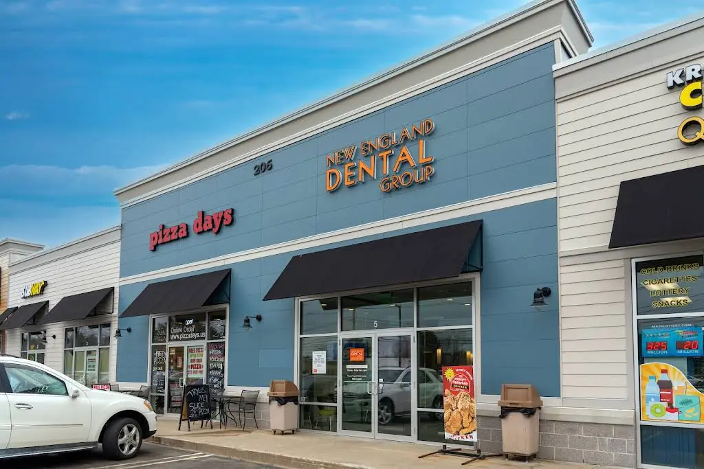 New England Dental Group - Professional dental clinic exterior with modern facilities
