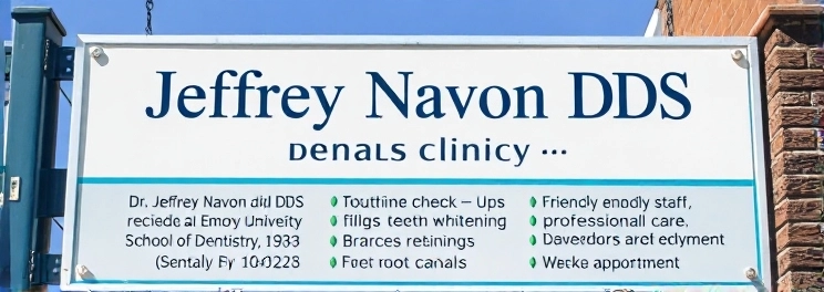 Jeffrey Navon DDS - Professional dental clinic exterior with modern facilities