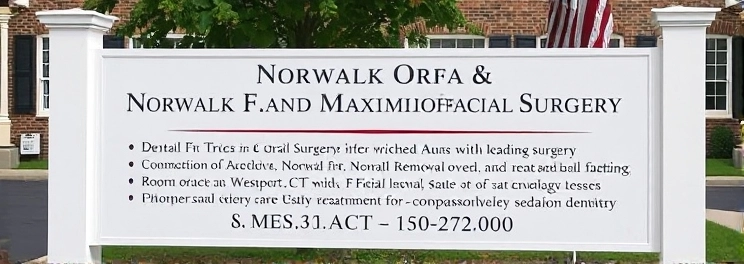 Norwalk Oral and Maxillofacial Surgery - Professional dental clinic exterior with modern facilities