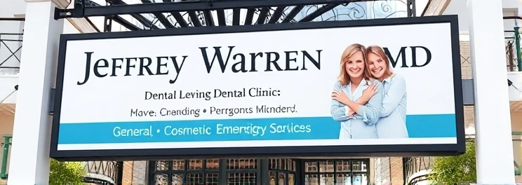 Jeffrey Warren DMD - Professional dental clinic exterior with modern facilities