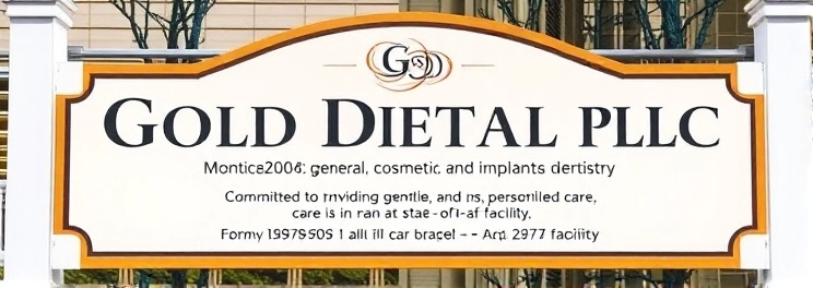 Gold Dental PLLC - Professional dental clinic exterior with modern facilities