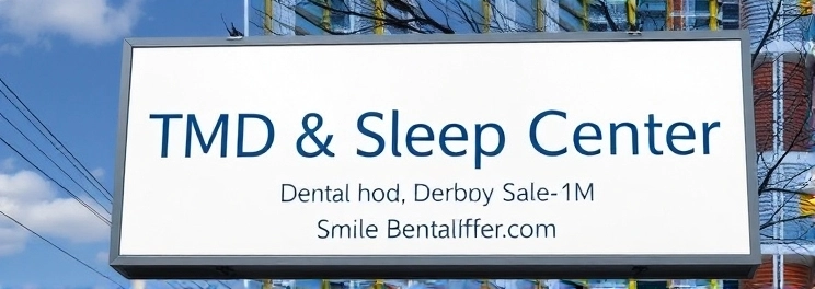 TMD & Sleep Center - Professional dental clinic exterior with modern facilities