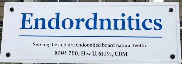 Endodontics - Professional dental clinic exterior with modern facilities