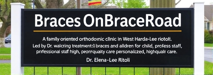 BracesOnBraceRoad - Professional dental clinic exterior with modern facilities