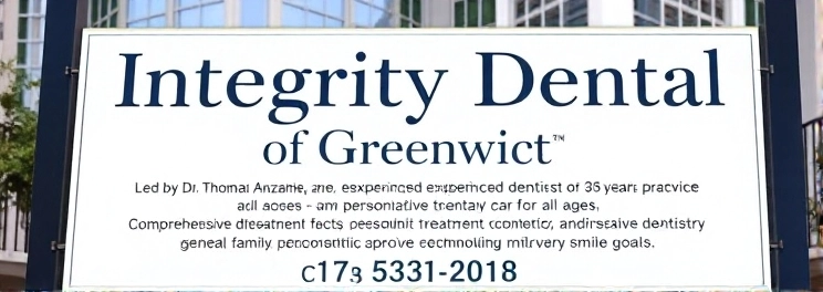 Integrity Dental of Greenwich - Professional dental clinic exterior with modern facilities