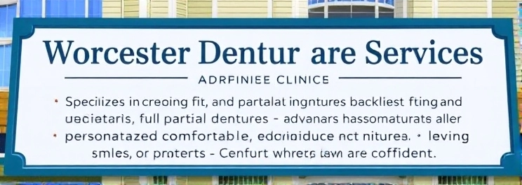 Worcester Denture Care Services - Professional dental clinic exterior with modern facilities