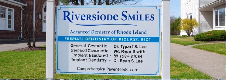 Riverside Smiles - Professional dental clinic exterior with modern facilities