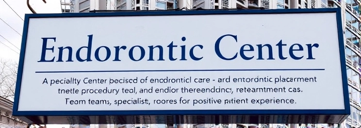 Endodontic Center - Professional dental clinic exterior with modern facilities
