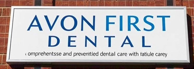 AVON FIRST DENTAL - Professional dental clinic exterior with modern facilities