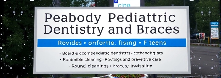 Peabody Pediatric Dentistry and Braces - Professional dental clinic exterior with modern facilities