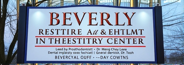 Beverly Restorative and Implant Dentistry Center - Professional dental clinic exterior with modern facilities