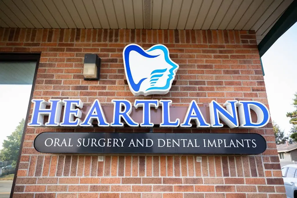 Heartland Oral Surgery & Dental Implants - Professional dental clinic exterior with modern facilities